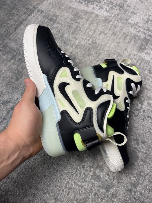 Nike Air Force 1 Mid Black Host 42 *NOWE*