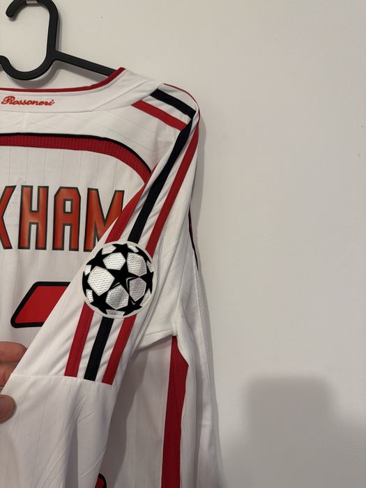 Beckham 32 koszulka retro vintage Ac Milan dlugi rekaw M