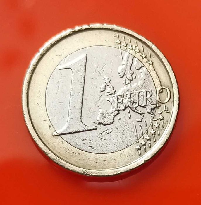 1 euro monety obiegowe