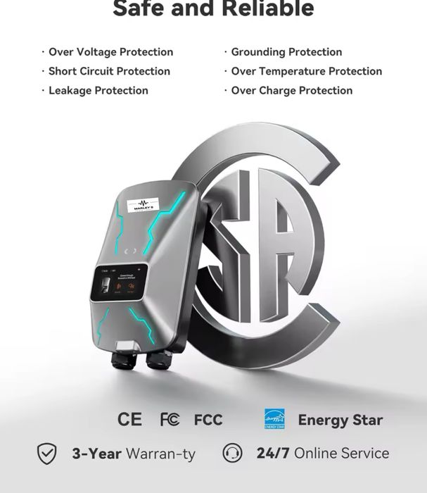 Wallbox Carregador 22kw - 32A - 3 Fases -Tipo2 - Eletricos e Hibridos64738600499458124