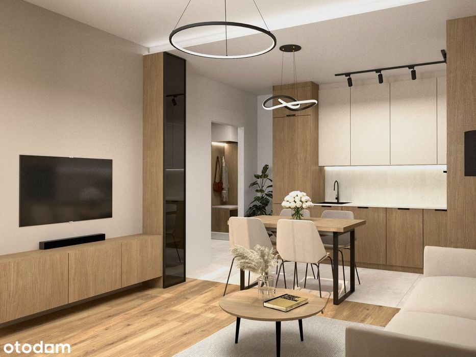 Stylowe Mieszkanie 4 Pokoje z Balkonem | Remont | Meble + AGD | Widok