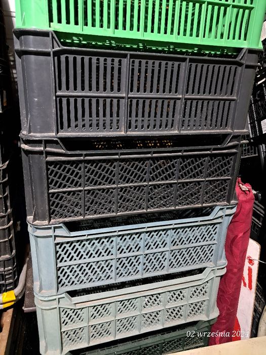Skrzynki plastikowe 15kg