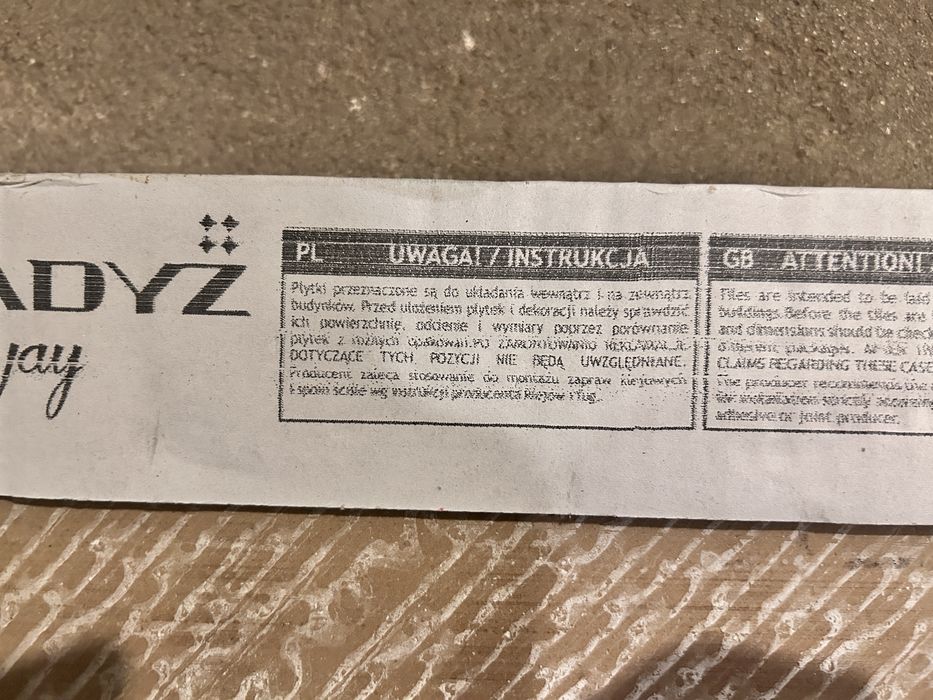 Plytki podlogowe Paradyż