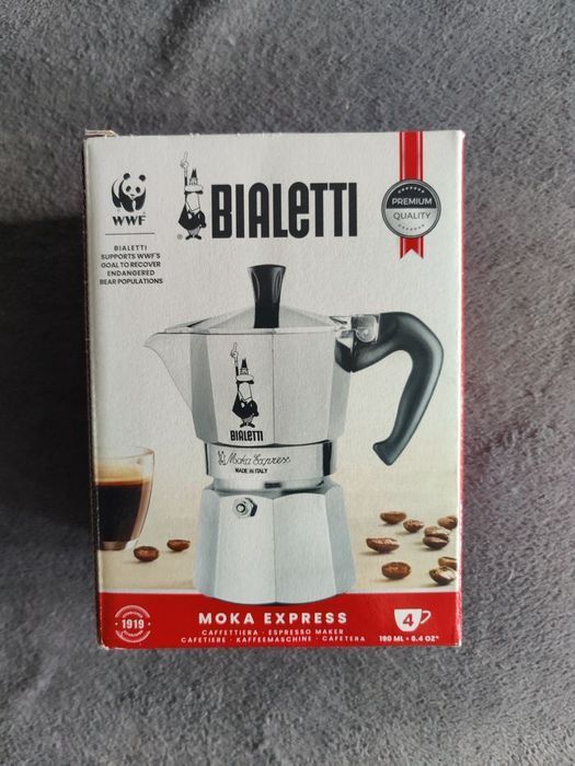 Outlet Kawiarka Moka EXPRESS 4 fil espresso klasyczna BIALETTI 190ml