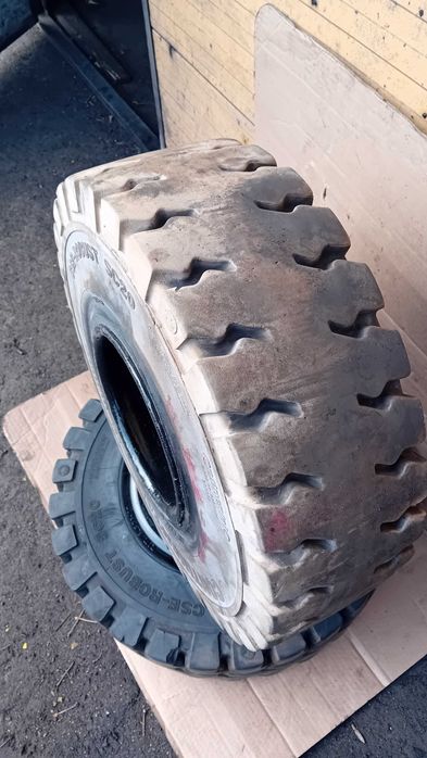 Opona pełna 225/75 - 10 23x9-10 wozek widlowy linde