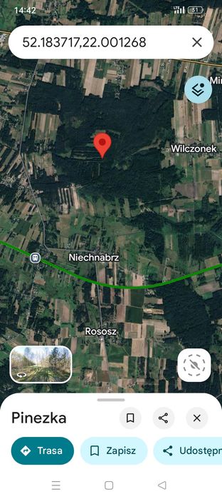 Działka rolna 5600m2 Sionna