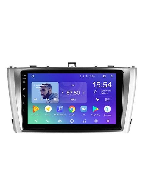 Якісна магнітола CarPlay швидкий процесор Toyota Avensis Авенсис 08-15