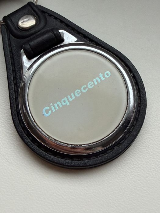 Brelok Fiat Cinquecento zawieszka keychain