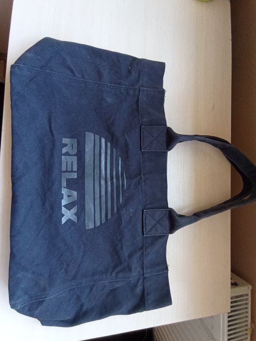 Torba płócienna granat