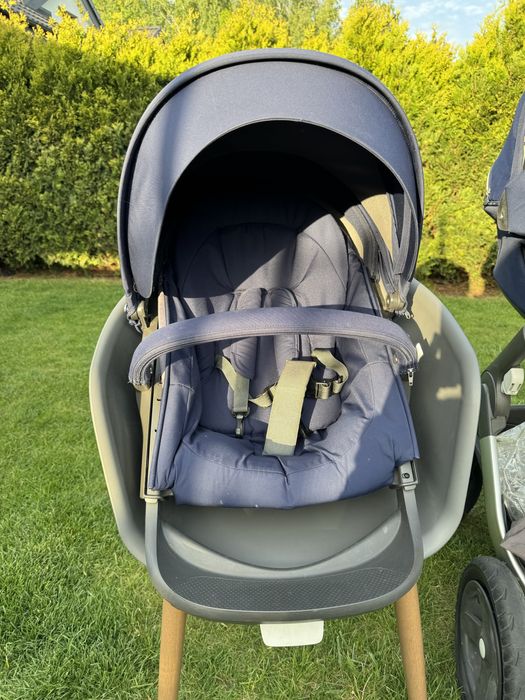 Stokke TRAILZ granatowy w bardzo dobrym stanie!