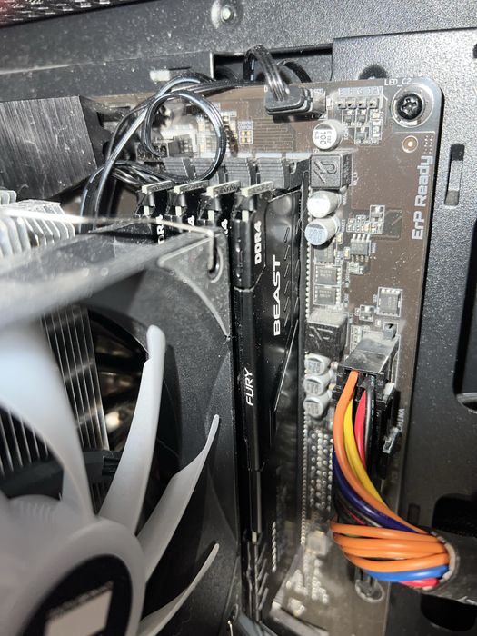 Комплект ПК AMD Ryzen 7 5700x, Gigabyte B550, Kingston Fury DDR4 32gb