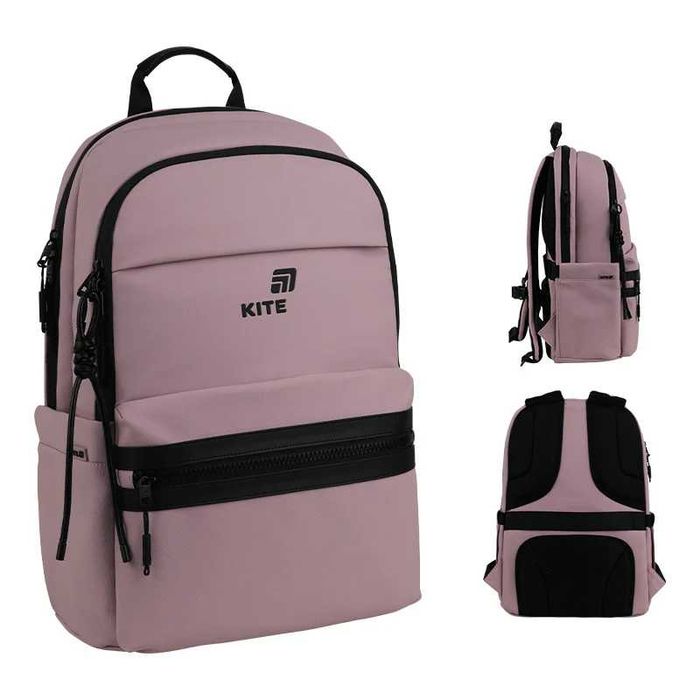 Рюкзак Kite Education teens 2721L Grey Black Pink