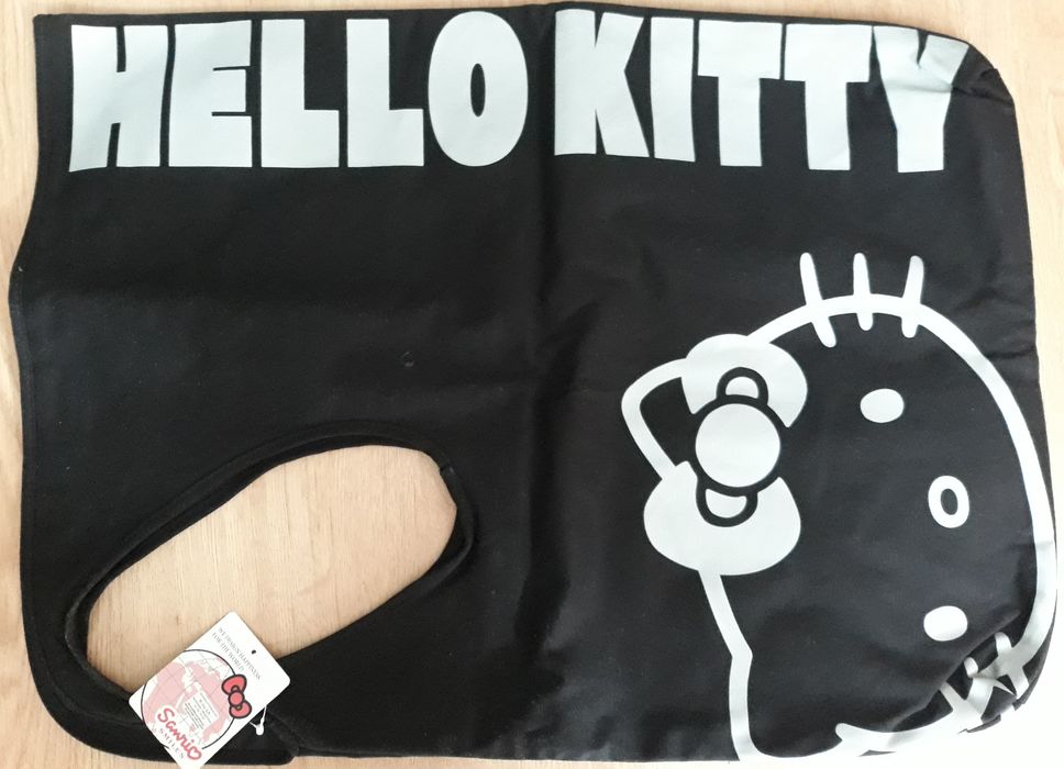 Canvas Square Shoulder Bag Hello Kitty Original