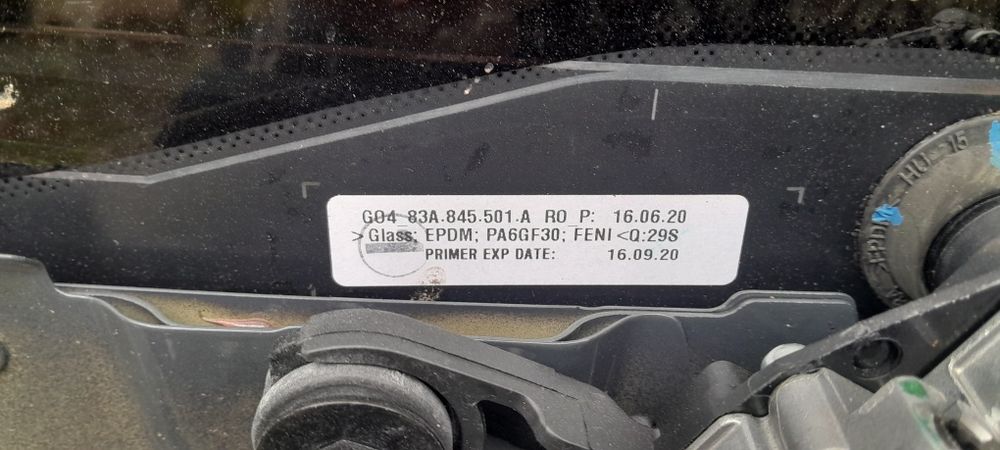 Ауді Q3 83a заднє скло з обігрівом