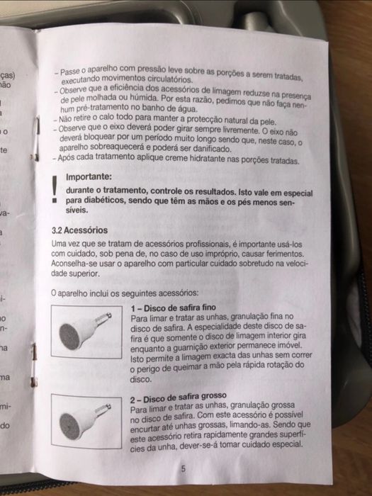 Kit manicure pedicure NOVO