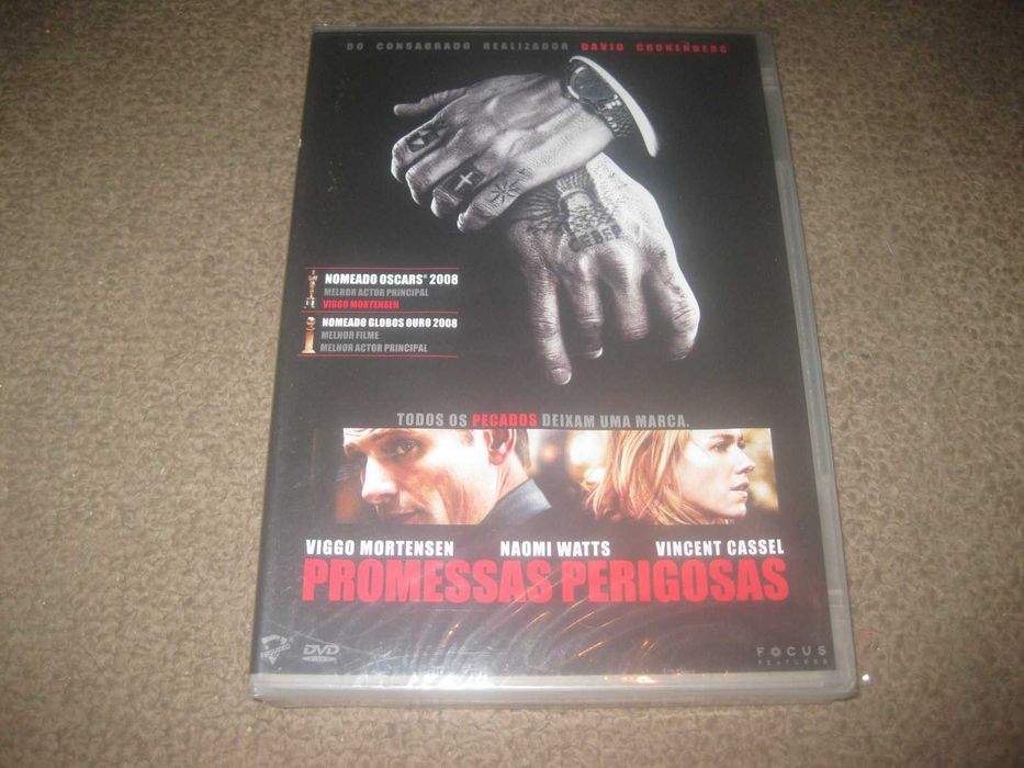 DVD "Promessas Perigosas" de David Cronenberg/Selado!