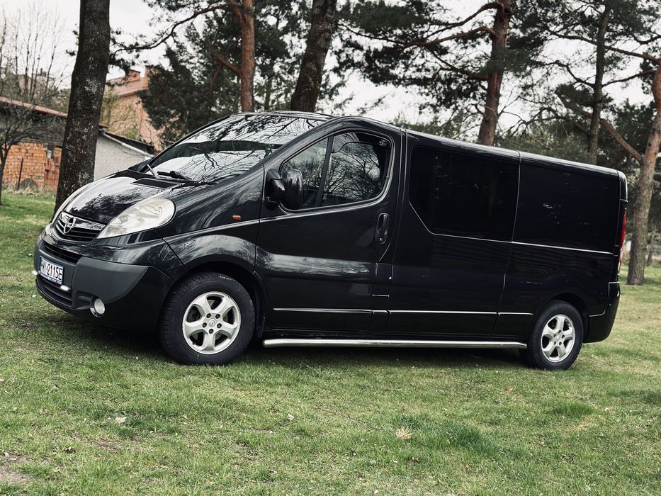 Opel Vivaro 2.0 CDTI 115 KM  Brygadówka • Skóra •  Automat • L2H1 • 5-osobowy • Webasto • Bogata wersja
