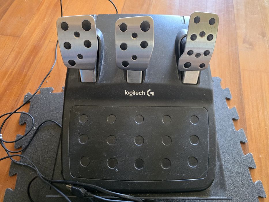 Simulador de Corrida Completo – Logitech G29 + Caixa de Velocidades +
