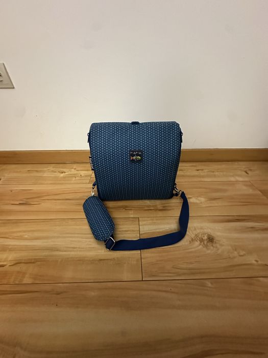 Conjunto completo Tuc Tuc kimono em Azul para Bebé.