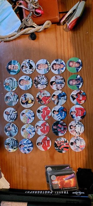 Tazos futebol varios anos