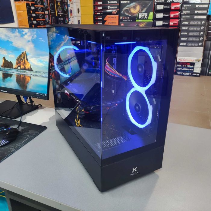 Компютер Новий Ryzen 5 5500, 16GB DDR4, MSI GTX 1070 Ti 8GB, SSD 480GB