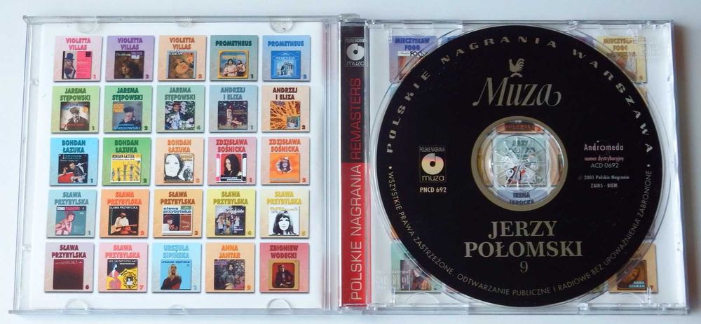 CD Jerzy Połomski - "z tobą świat nie ma wad" (MUZA, remasters!)