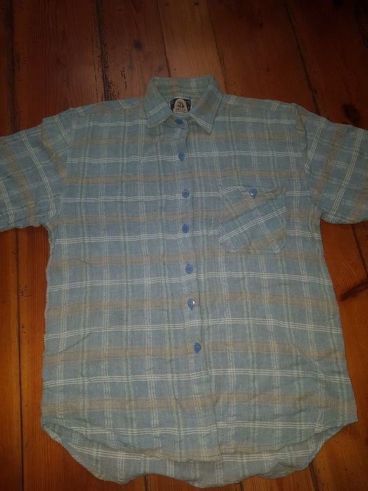 Koszule męskie w kratkę x 2 szt