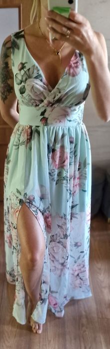 Dluga sukienka Moriss  r 36