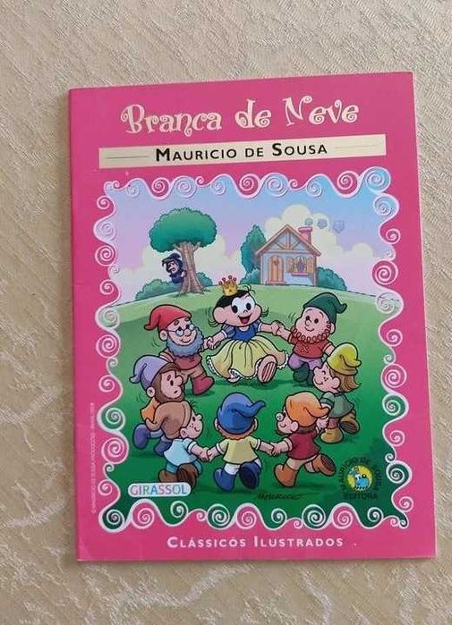 Coleção de 5 livros com histórias clássicas ilustradas
