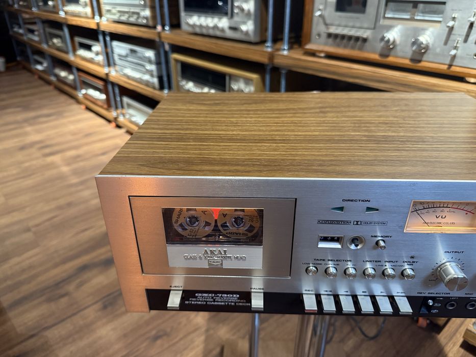 Retrospekcja Akai GXC-730D Serwisowany-Gwarancja