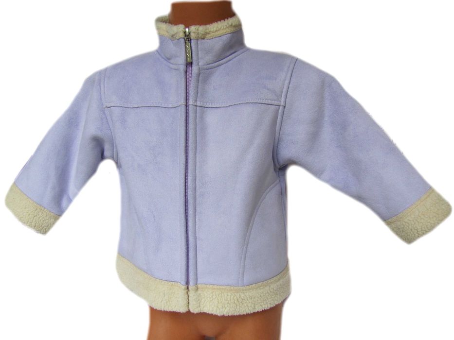 KOŻUSZEK dziewczęcy PILOTKA na zamek rozm 86/92