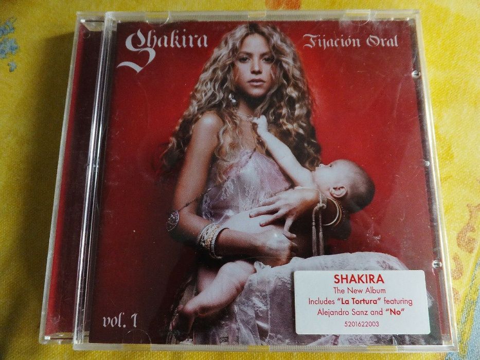 SHAKIRA "Fijacion Oral Vol. 1" CD musica- portes CTT gratis