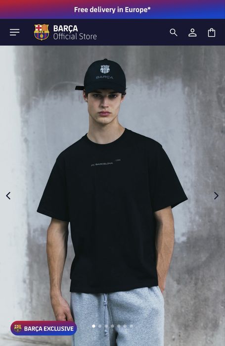 Футболка Barcelona ОРИГІНАЛ