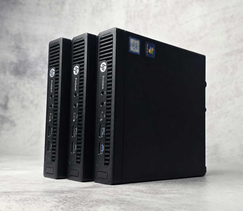 Комп'ютери ПК HP ProDesk 600 G2 Mini i5-6500t 8Gb DDR4 SSD 256Gb (є кількість) + Гарантія