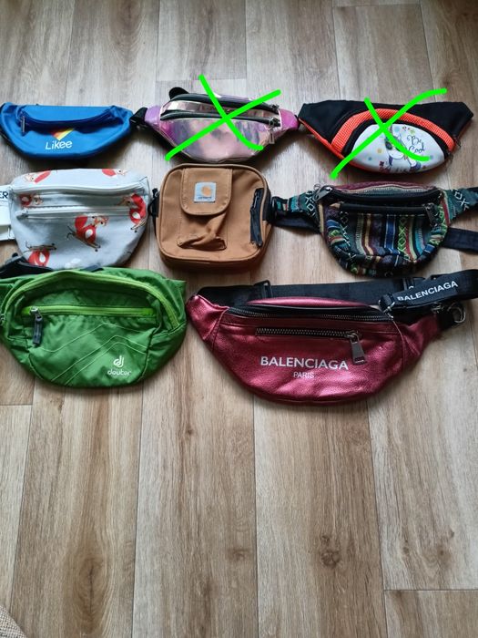 Поясная сумка. Бананка.