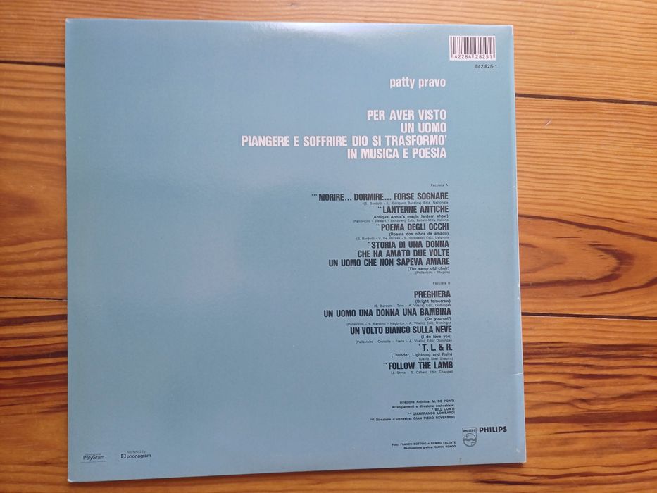 Patty Pravo - disco de vinil, de 1971