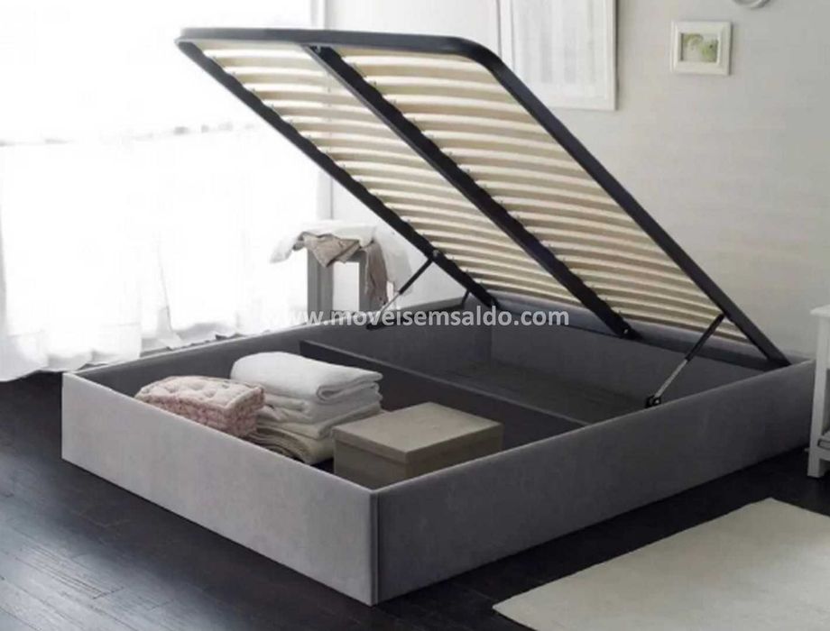 Sommier Fixo ou Elevatório - Todas as Medidas e Cores