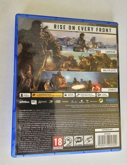 Gra Call of Duty Vanguard Playstation 5 PS5 (5)