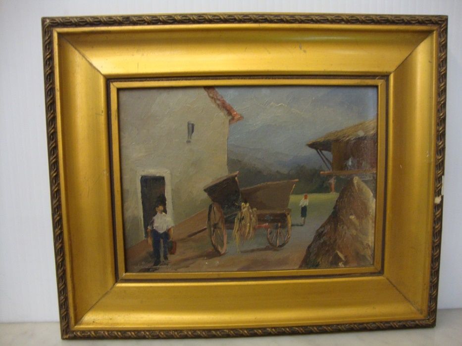 Quadro a óleo, Autor: PEDRO OLAIO