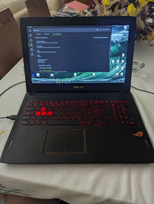 Portátil Gaming - ASUS ROG Strix GL502VM (i7-6700HQ, 16GB, GTX1060, 1TB+250 SSD)