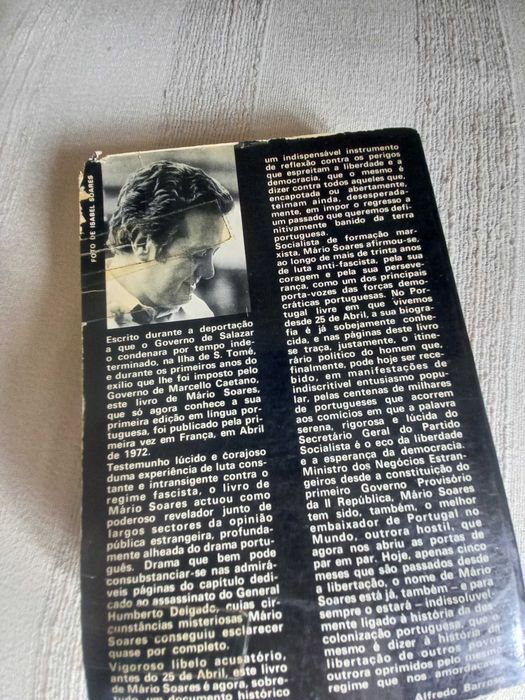 Mário Soares Portugal Amordaçado primeira edição
