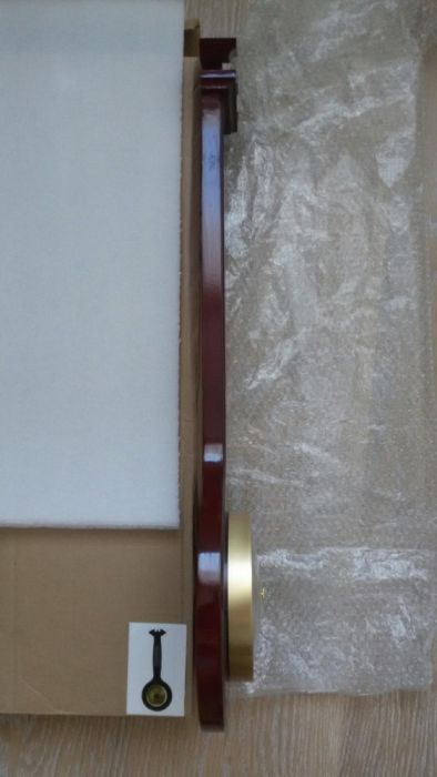 Барометр із термометром, 58 см. Барометр с термометром.