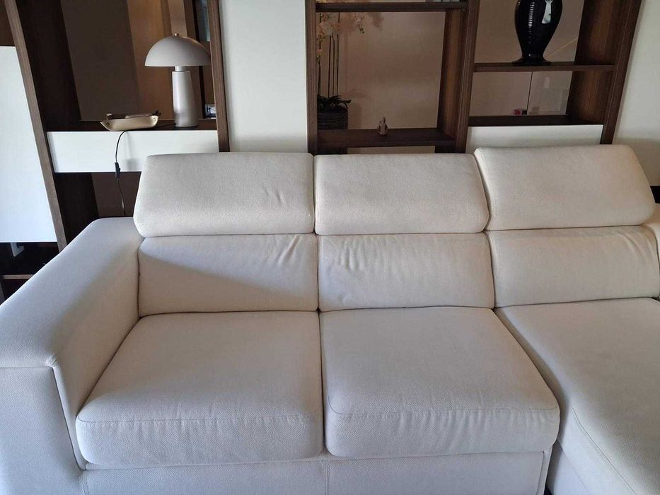 Sofá de 3 lugares e Chaise