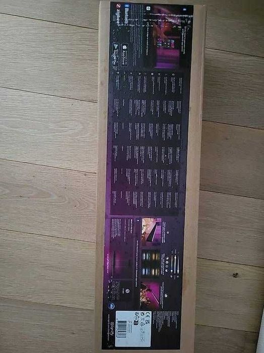 Philips Hue ENSIS Preto, Candelabro suspenso com regulação RGB 2 zonas