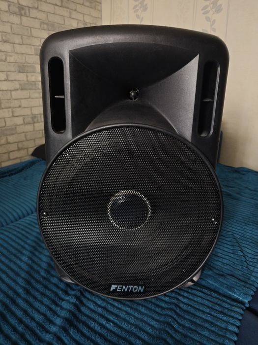 Fenton FT15LED głośnik 15" Kolumna aktywna z akumulatorem Bluetooth karta SD