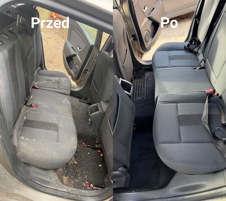 Detailing wnętrza | Pranie tapicerki | Dojazd do klienta Gdańsk