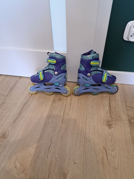 Rolki Shark rozmiar 26-29 niebieskie