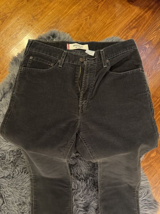 Calças pretas bombazina Levi’s