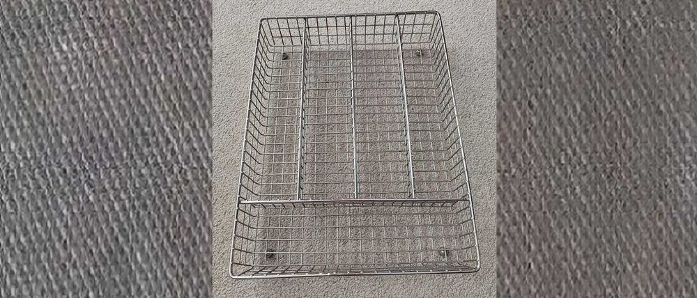 Metalowy organizer na sztoćce