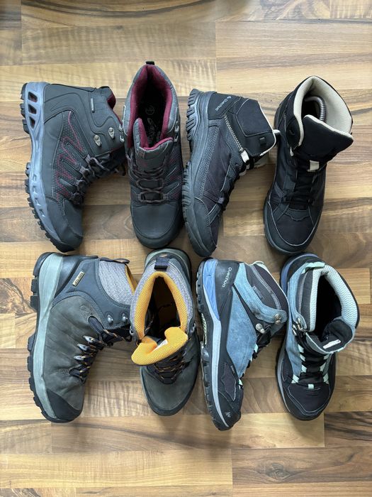 41-42 трекінгові ботінки gore-tex adidas Quechua